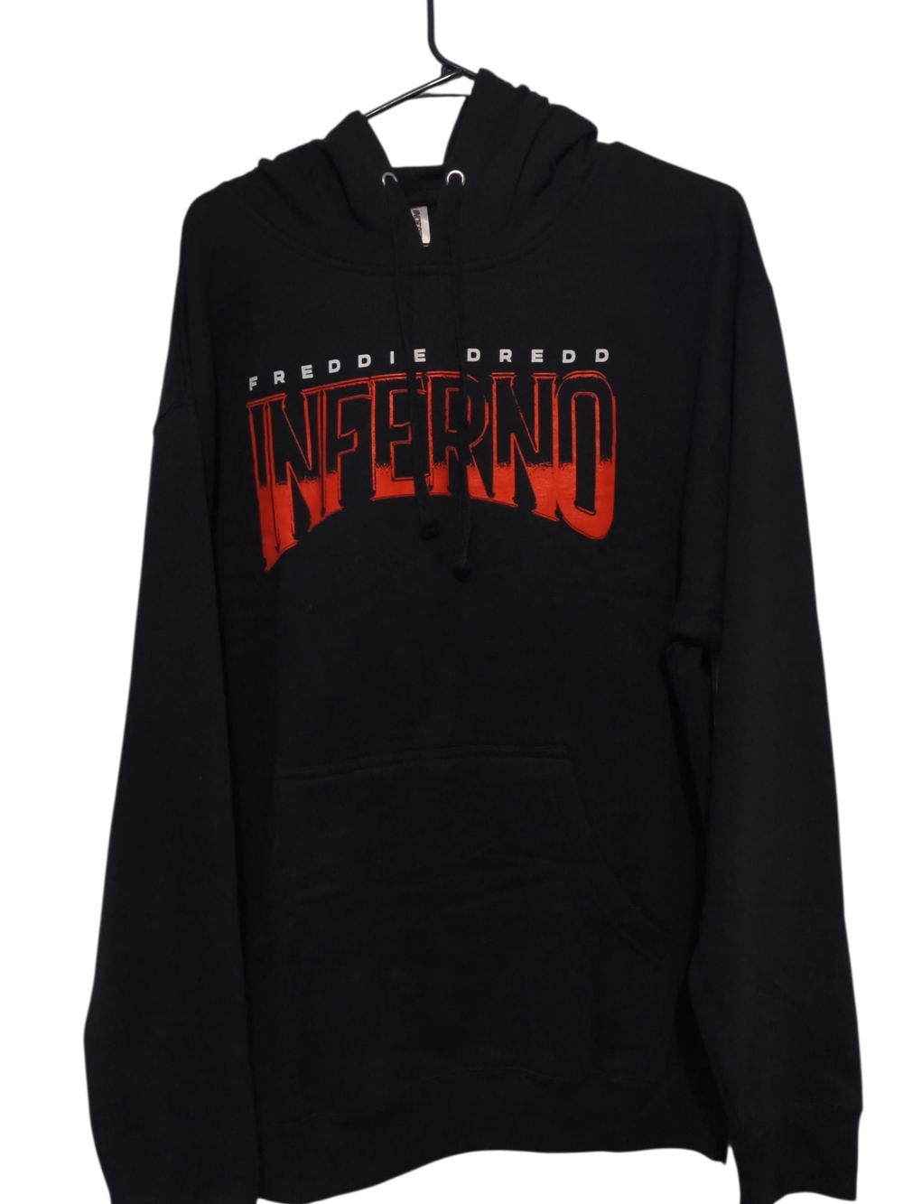 Freddie Dredd Inferno Concert  Black Pullover Hoodie Grunge Streetwear Unisex